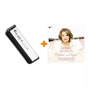 SABINE MEYER AND STAATSKAPELLE DRESDEN Mozart Clarinet Concerto K.622, Sinfonia Concertante K.297b LP + Щетка для LP Brush It Набор