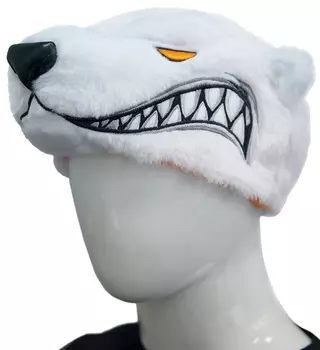 Шапка плюшевая с медведем Virtus.Pro