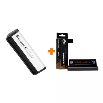 Щетка из вельвета для ухода за LP + Щетка для LP Brush It Набор