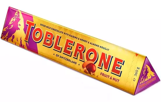 Шоколад Toblerone: Fruit &amp; Nut (100 г)