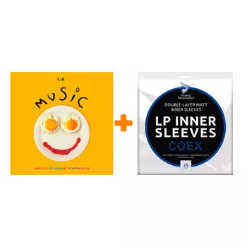 SIA Music Songs From And Inspired By The Motion Picture LP + Конверты внутренние COEX для грампластинок 12" 25шт Набор
