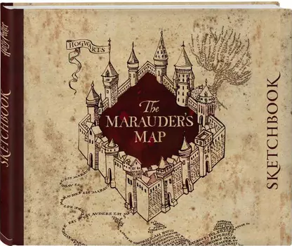 Скетчбук Гарри Поттер Карта Мародеров