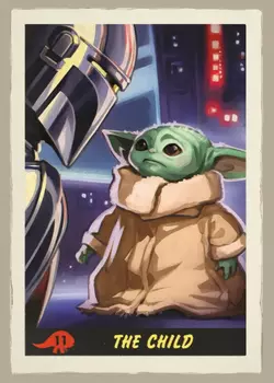 Скетчбук Звёздные войны: Грогу на скрепке (А6 32 страницы)