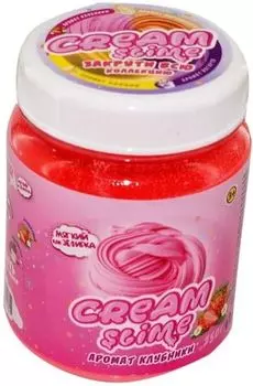 Слайм Cream-Slime (250 г.) (с ароматом клубники)