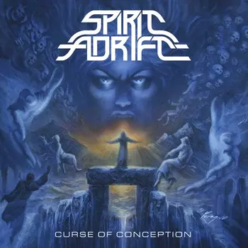 Spirit Adrift – Curse Of Conception Transparent Blue Vinyl (LP)