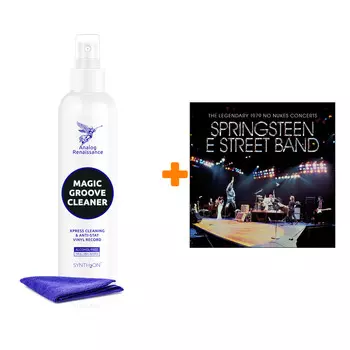 SPRINGSTEEN BRUCE &amp; THE E STREET BAND The Legendary 1979 No Nukes Concerts 2LP + Спрей для очистки LP с микрофиброй 250мл Набор