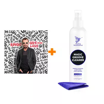 STARR RINGO Give More Love LP + Спрей для очистки LP с микрофиброй 250мл Набор