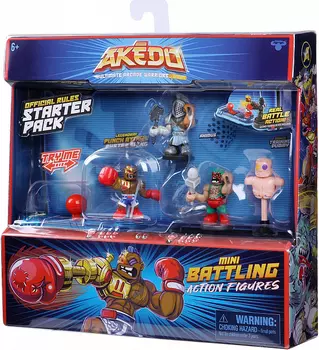 Стартовый игровой набор Akedo – Легендарный панч