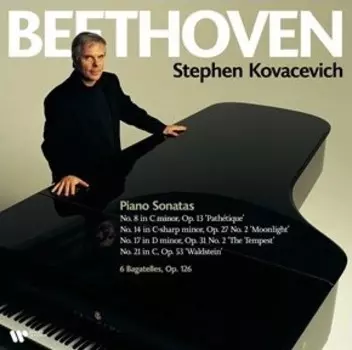 Stephen Kovacevich – Beethoven: Piano sonatas Л. 8, 14, 17 &amp; 21, Bagatelles OP. 126 (2 LP)