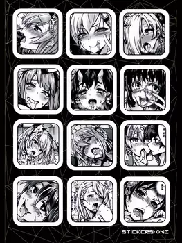 Стикерпак Ahegao