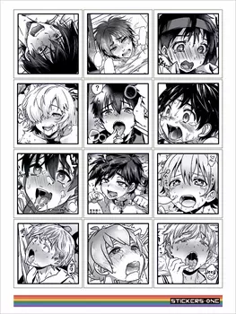 Стикерпак Ahegao Gay