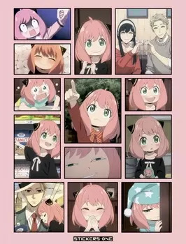 Стикерпак Anya Forger