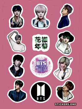 Стикерпак BTS
