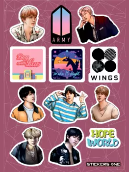 Стикерпак BTS #3