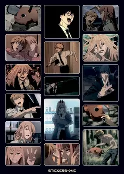 Стикерпак Chainsaw Man #2