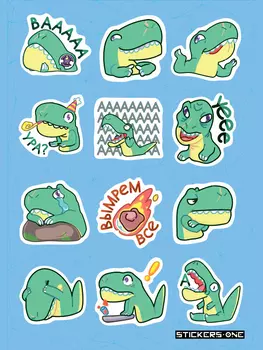 Стикерпак Dino