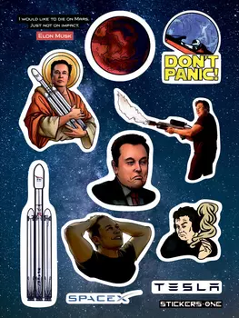 Стикерпак Elon Musk