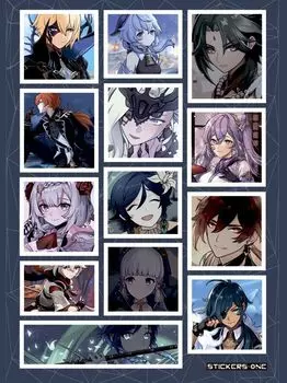 Стикерпак Genshin Impact #2