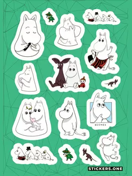 Стикерпак Mumintroll