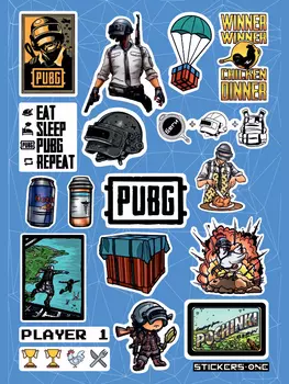 Стикерпак PUBG