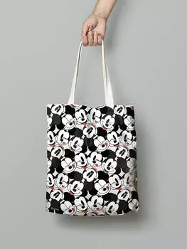 Сумка текстильная Disney: Микки Маус (паттерн)