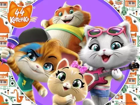 Super 3D Puzzle: 44 котенка. Сюжет 1