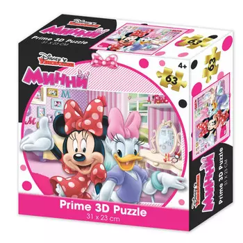 Super 3D Puzzle: Disney Минни (63 элемента)