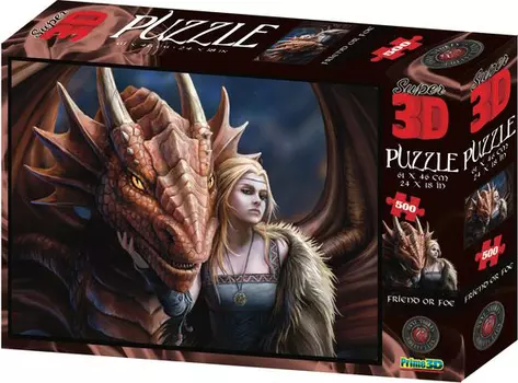 Super 3D Puzzle: Друг или враг