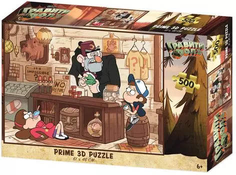 Super 3D Puzzle: Гравити Фолз (500 элементов)