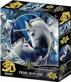 Super 3D Puzzle: Коллаж Единороги