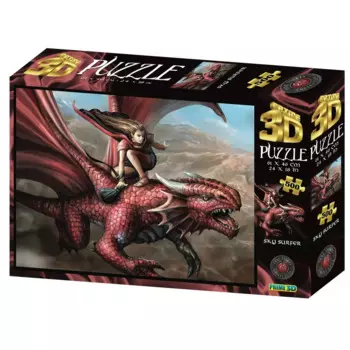 Super 3D Puzzle: Небесный серфер (500 элементов)