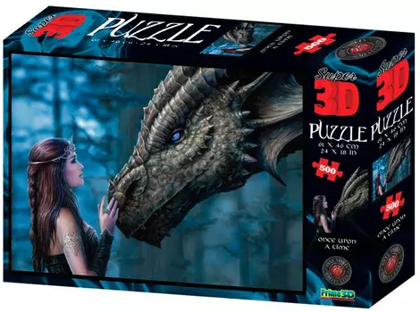 Super 3D Puzzle: Однажды (Once Upon a Time) (500 элементов)