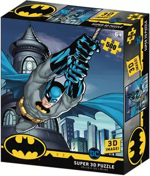 Super 3D Puzzle: Полет Бэтмана