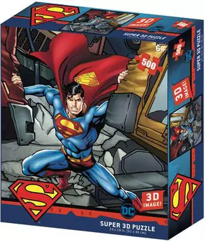 Super 3D Puzzle: Сила Супермена