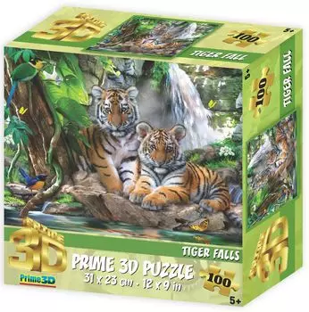 Super 3D Puzzle: У водопада (100 элементов)