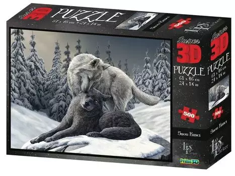 Super 3D Puzzle: Волки