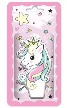 Свеча для торта Единорог