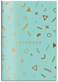 Тетрадь Abstract Мятная (А5, 48 листов)