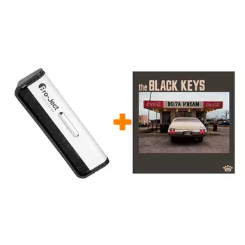 THE BLACK KEYS Delta Kream Smokey Marbled Vinyl 2LP + Щетка для LP Brush It Набор