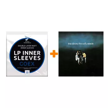 THE DOORS Soft Parade LP + Конверты внутренние COEX для грампластинок 12" 25шт Набор