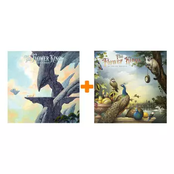 The Flower Kings – By Royal Decree. Limited Edition (3 LP + 2 CD) + Islands (3 LP + 2 CD)