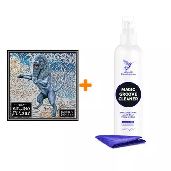 THE ROLLING STONES Bridges To Babylon 2LP + Спрей для очистки LP с микрофиброй 250мл Набор