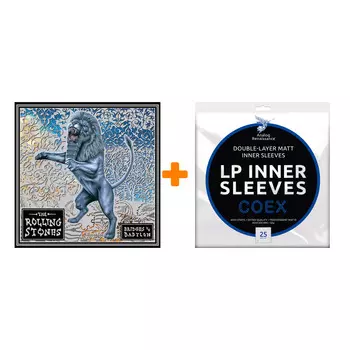 THE ROLLING STONES Bridges To Babylon 2LP + Конверты внутренние COEX для грампластинок 12" 25шт Набор