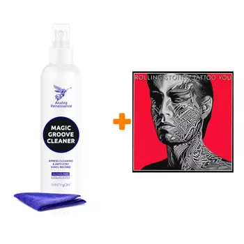 THE ROLLING STONES Tattoo You 40th Anniversary LP + Спрей для очистки LP с микрофиброй 250мл Набор