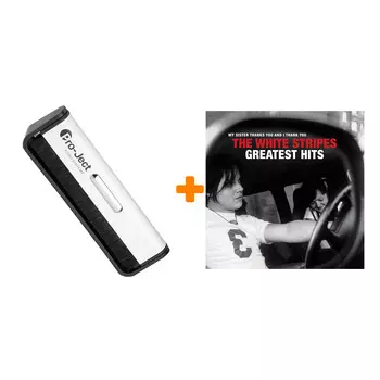 THE WHITE STRIPES Greatest Hits 2LP + Щетка для LP Brush It Набор