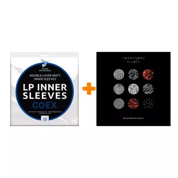TWENTY ONE PILOTS Blurryface 2LP + Конверты внутренние COEX для грампластинок 12" 25шт Набор