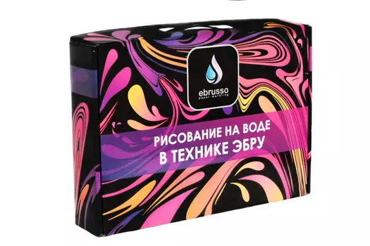 Творческий набор Рисование на воде в технике Эбру Мастер