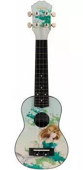 Укулеле сопрано Terris PLUS-70 ELF – рисунок Эльф