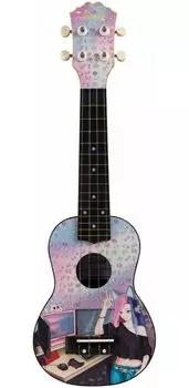 Укулеле сопрано Terris PLUS-70 GAMER GIRL – рисунок Девушка-геймер