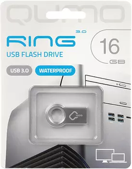 USB накопитель Qumo 16 ГБ Ring (QM16GUD3-Ring)